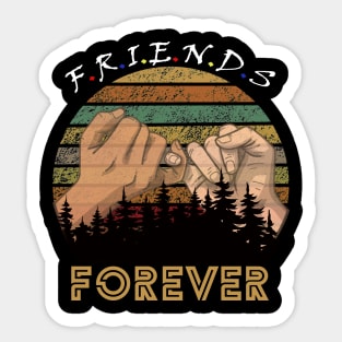 best friend shirt Sticker